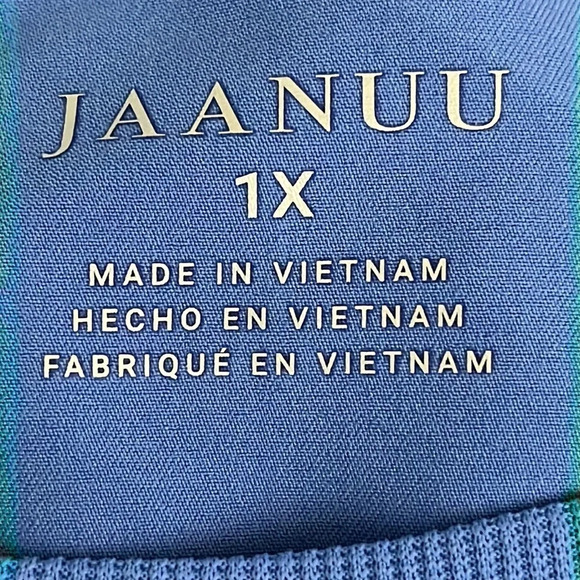 Jaanuu Men's Raglan Sleeve Top in Ceil Blue - Size 1X - Picture 5 of 8